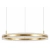 Lampa wisząca ARKADIA LED 80 cm - złoty połysk ST-6376-80 mirror gold - Step Into Design