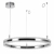 Lampa wisząca ARKADIA LED 80 cm - tytanowa ST-6376-80 tytan - Step Into Design