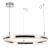 Lampa wisząca ARKADIA LED 80 cm - tytanowa ST-6376-80 tytan - Step Into Design