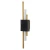 Lampa ścienna marmurowa czarno złota ELLIE ST-7007W-BLACK - Step Into Design