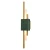 Lampa ścienna marmurowa zielono złota ELLIE ST-7007W-GREEN - Step Into Design