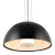 Lampa wisząca nowoczesna FROZEN GARDEN czarna błyszcząca 40 cm ST-7049S black shiny - Step Into Design