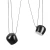 Lampa wisząca nowoczesna designerska BENNA-2 czarna ST-8051S-2 - Step Into Design