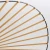Lampa designerska wisząca KAPELUSZ SOMBRERO ST-8052-140 gold - Step Into Design