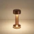 Lampa stołowa TAVOLO A LED dotykowa miedziana 21 cm ST-8127T/A COPPER - Step Into Desgin