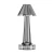 Lampa stołowa TAVOLO B LED dotykowa srebrna 23 cm ST-8127T/B SILVER - Step Into Desgin