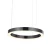 Lampa designerska wisząca na pilota CIRCLE ST-8848-60+80 black - Step Into Design