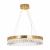 Lampa wisząca ALEXIS 60 cm - żyrandol złoty kryształowy ST-8876P-60 mirror gold - Step Into Design