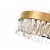 Lampa wisząca ALEXIS 60 cm - żyrandol złoty kryształowy ST-8876P-60 mirror gold - Step Into Design