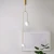 Lampa wisząca designerska LOOP złota 123 cm ST-8928S brass - Step Into Design