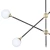 Lampa wisząca czarna SPILLO ST-9389-P4 - Step Into Design