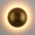 Lampa ścienna BUTTON, 16 cm - LED, złoty ST-9931W gold - Step Into Design