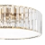 Plafon sufitowy glamour MAGIA 40 cm - złoty szczotkowany ST-D8801C-R40-MAGIA - Step Into Design