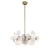 Lampa wisząca CHIC-5, biało złota 65 cm ST-DL-2969P-5 - Step Into Design