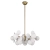 Lampa wisząca CHIC-5, biało złota 65 cm ST-DL-2969P-5 - Step Into Design