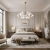 Lampa wisząca CHIC-6, biało złota 90 cm ST-DL-2969P-6 - Step Into Design
