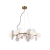 Lampa wisząca CHIC-9, biało złota 75 cm ST-DL-2969P-9 - Step Into Design