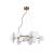 Lampa wisząca CHIC-9, biało złota 75 cm ST-DL-2969P-9 - Step Into Design