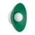 Lampa ścienna ILUSIONI zielona 26cm ST-F059 GREEN - Step Into Desgin