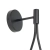 Kinkiet ścienny DROP 45 cm - czarny ST-F079 black - Step Into Design