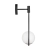 Kinkiet ścienny DROP 45 cm - czarny ST-F079 black - Step Into Design