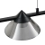 Lampa wisząca BLAKE 120 cm LED czarna ST-MD1026 - Step Into Design