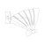 Lampa ścienna BEE LED złota 22 cm ST-W0612-1B - Step Into Desgin