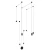 Lampa ścienna LINEA-3 WALL czarna XT012-3W - Step Into Design