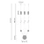 Lampa ścienna LINEA-3 WALL czarna XT012-3W - Step Into Design