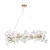 Lampa wisząca BOTANIKA złoto biała 100 cm XY080P-100 - Step Into Desgin