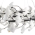 Lampa wisząca BOTANIKA czarno biała 150 cm XY080P-150 black - Step Into Design