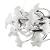 Lampa wisząca BOTANIKA czarno biała 150 cm XY080P-150 black - Step Into Design