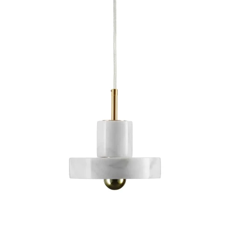 Lampa wisząca UNIVERSO marmurowo złota 18 cm - ST-10050P1 - Step Into Design