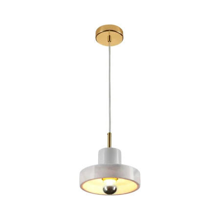 Lampa wisząca UNIVERSO marmurowo złota 18 cm - ST-10050P1 - Step Into Design