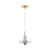 Lampa wisząca UNIVERSO marmurowo złota 18 cm - ST-10050P1 - Step Into Design