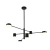 Lampa wisząca CLEX - 6P LED czarna 100 cm - ST-8102P-6 - Step Into Design
