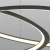 Lampa wisząca SPIRELLO ledowa czarna 80 cm -  ST-8826P/B - Step Into Design