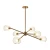 Lampa wisząca COSMIC-6 złota 75 cm -  ST-8954-P6 - Step Into Design