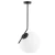 Lampa wisząca SOLARIS czarna 30 cm -  ST-9228-BLACK - Step Into Design