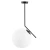 Lampa wisząca SOLARIS czarna 30 cm -  ST-9228-BLACK - Step Into Design