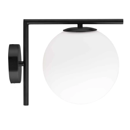 Lampa ścienna SOLARIS czarna 22 cm - ST-9256-WALL-BLACK - Step Into Design