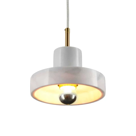 Lampa wisząca UNIVERSO marmurowo złota 18 cm - ST-10050P1 - Step Into Design