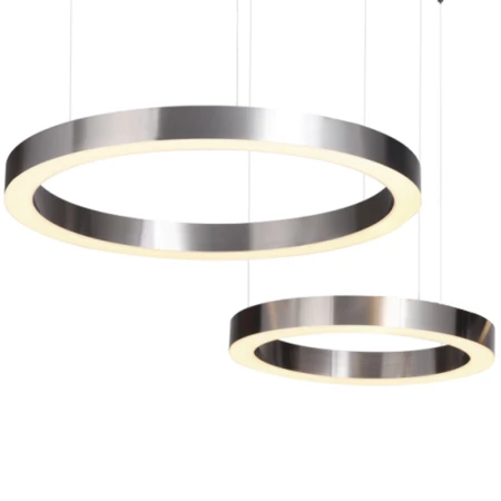 Lampa wisząca RING CIRCLE 40+60 ST-8848-40+60 nickel - Step Into Design