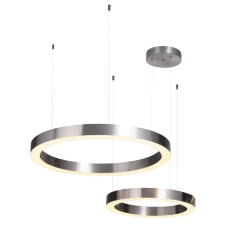Lampa wisząca RING CIRCLE 40+60 ST-8848-40+60 nickel - Step Into Design