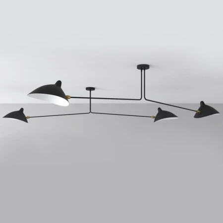 Lampa loft wisząca CRANE-2P czarna P8702 - Step Into Design