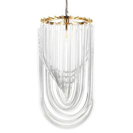 Lampa designerska wisząca WAVE złota 40 cm DP0339-400 gold - Step Into Design