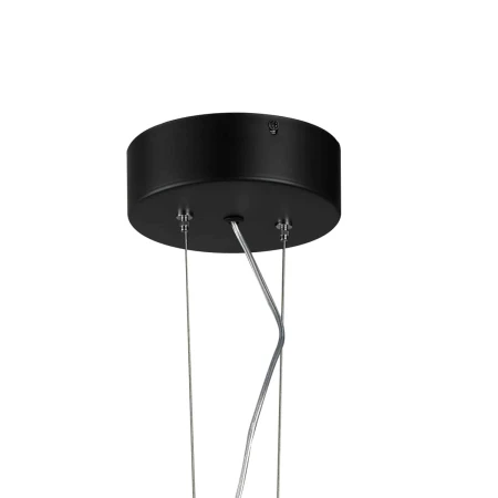 Lampa wisząca ACIRCULO led czarna 60 cm ST-10453P-D600A black - Step Into Design