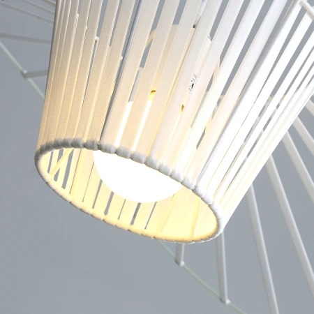 Lampa designerska wisząca KAPELUSZ SOMBRERO ST-8052-100 white - Step Into Design