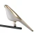 Lampa ścienna ptaszek TIT LED złoto-czarna 28 cm ST-9008-W - Step Into Design