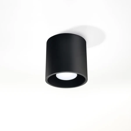 Plafon ORBIS 1 czarny SL.0016 - Sollux